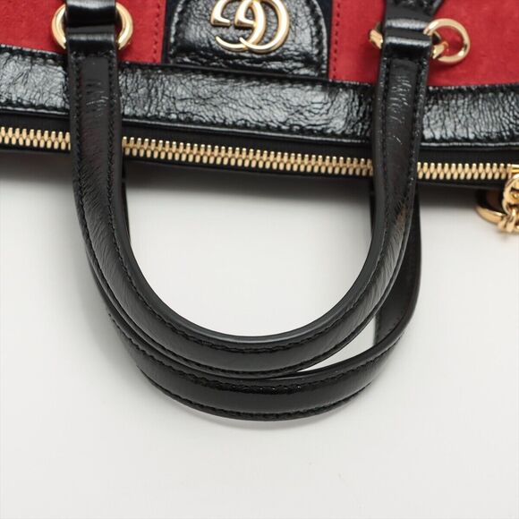 Gucci Ophidia Suede X Patent 2Way #128330G58B - Picture 5 of 14